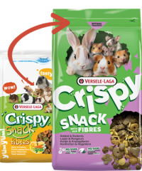 Versele Laga Crispy Snack Lifli Tavşan & Kemirgen Atıştırmalığı 550 gr
