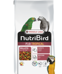 Versele Laga Nutribird P19 Tropical Üreyen Papağanlar İçin Renkli Meyveli Pelet Yem (B) 1 kg