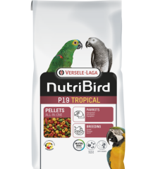 Versele Laga Nutribird P19 Tropical Üreyen Papağanlar İçin Renkli Meyveli Pelet Yem (B) 1 kg
