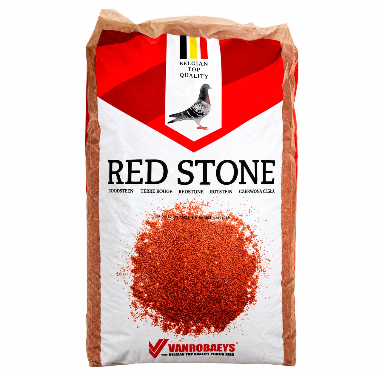 Vanrobaeys Red Stone Kırmızı Mineral Taşı 20 kg