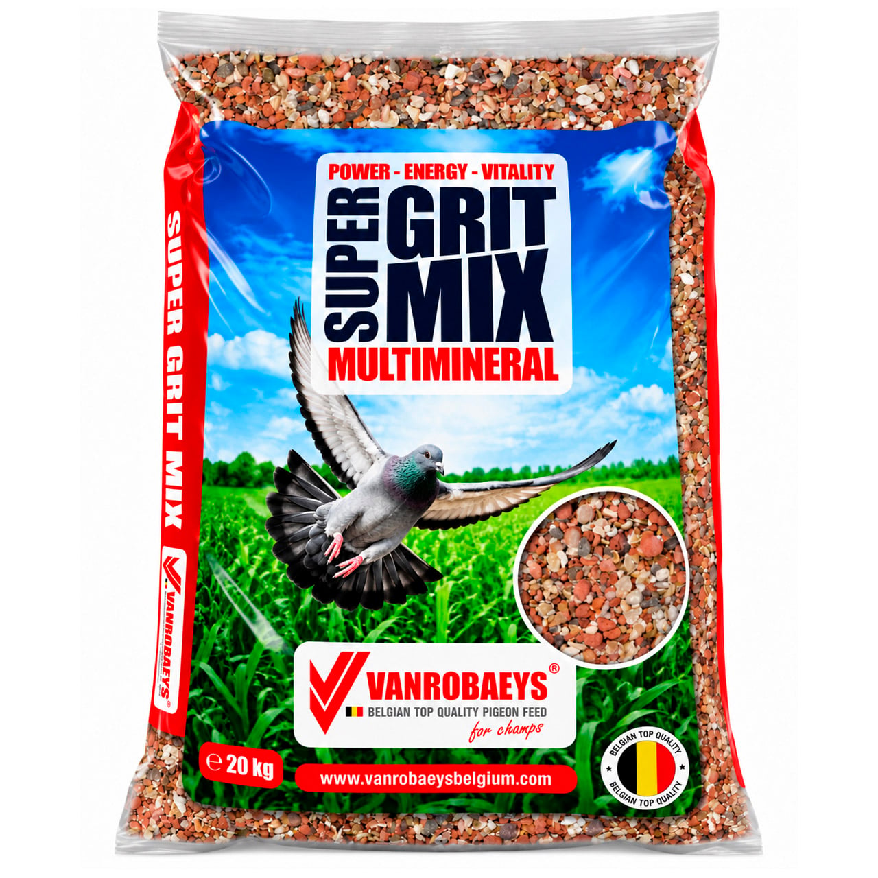 Vanrobaeys Multimineral Super Grit Mix Mineral Karışımı 20 kg