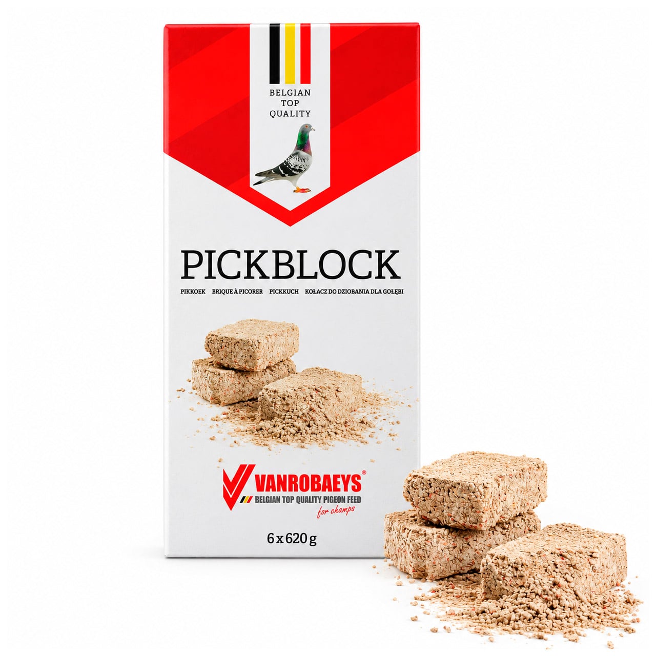 Vanrobaeys Pick Block Mineral Gaga Taşı 6x620 gr