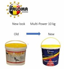 Paloma Multi-Power Mix Original Zengin Mineral Tohum Karışımı 10 kg Kova