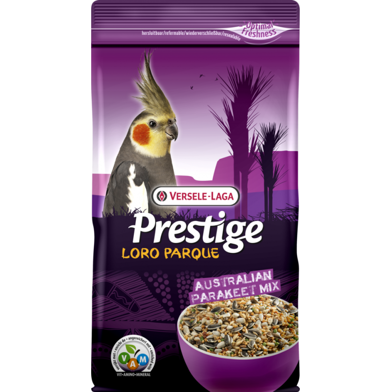 Versele Laga Loro Parque Australian Parakeet Mix Sultan Papağanı Yemi 1 Kg