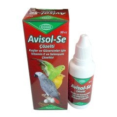 Biyoteknik Avisol-Se Kuşlar İçin Selenyum & E Vitamini Üreme Arttırıcı Vitamin 30 cc