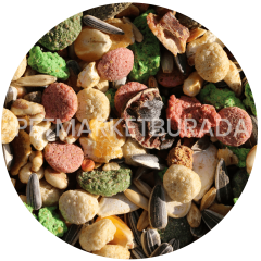 Hobby First King Small Animals Mix Tüm Kemirgenler İçin Karışık Yem 15 kg