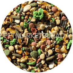 Hobby First King Small Animals Mix Tüm Kemirgenler İçin Karışık Yem 15 kg
