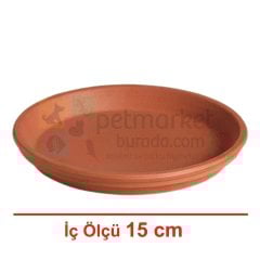 PMB 19 cm Kaliteli Plastik Tabak Mamalık