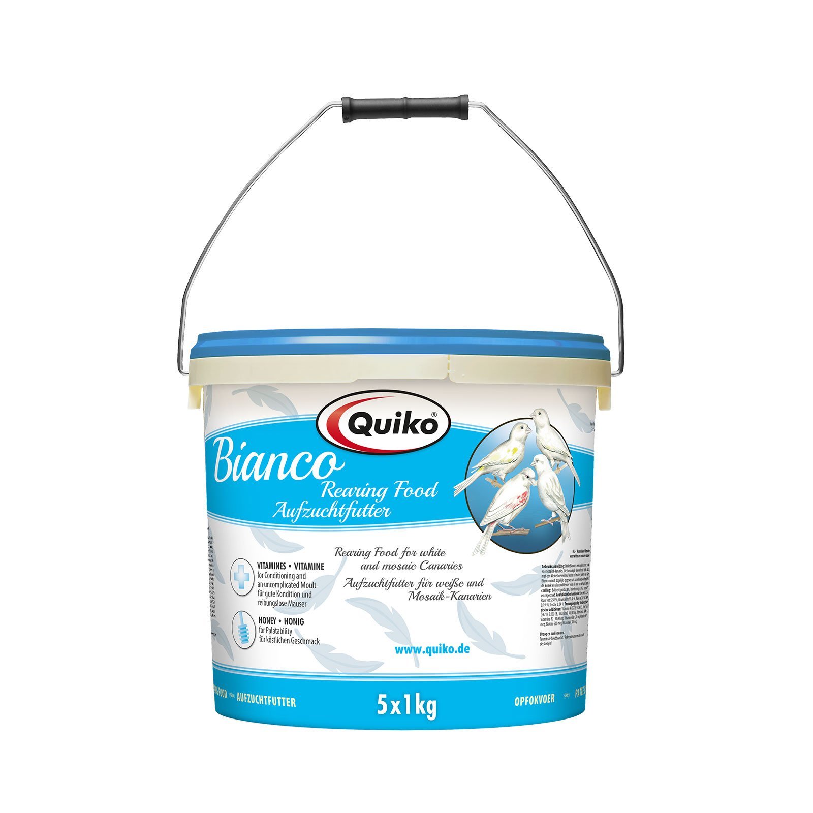 Quiko Bianco Beyaz Renk Kanarya Maması 5 kg