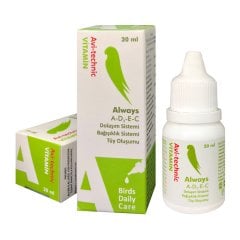 Avi-Technic Vitamin A (Tüy Oluşum Destekleyici) 20cc