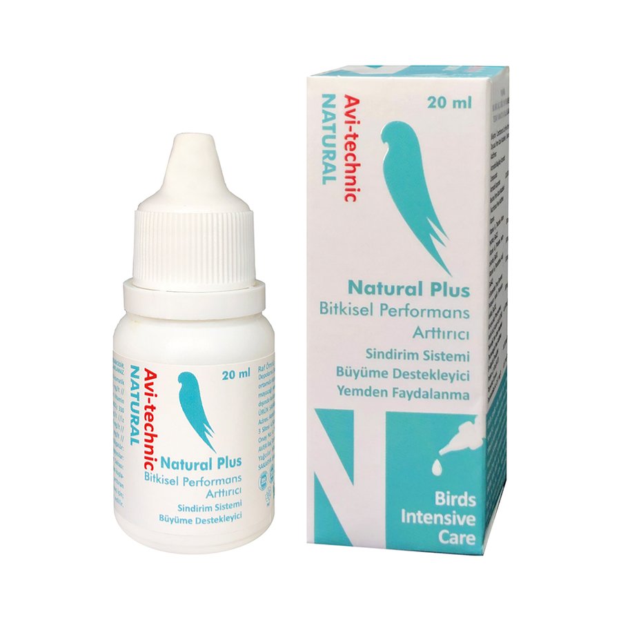 Avi-Technic NATURAL PLUS Bitkisel Performans Arttırıcı 20cc
