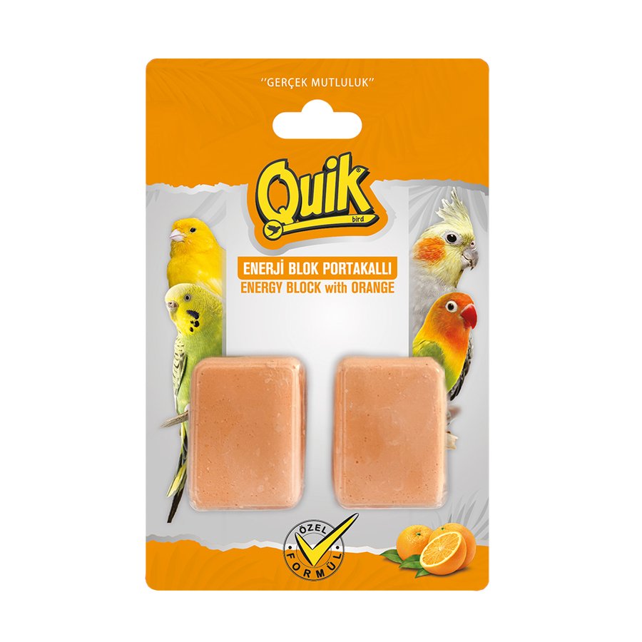 Quik Enerji Bloğu Portakallı 2'li Paket