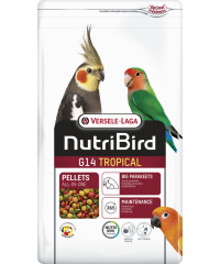 Versele Laga Nutribird G14 Tropical Paraketler İçin Meyveli Pelet Yem 1 kg (Bölünmüş)