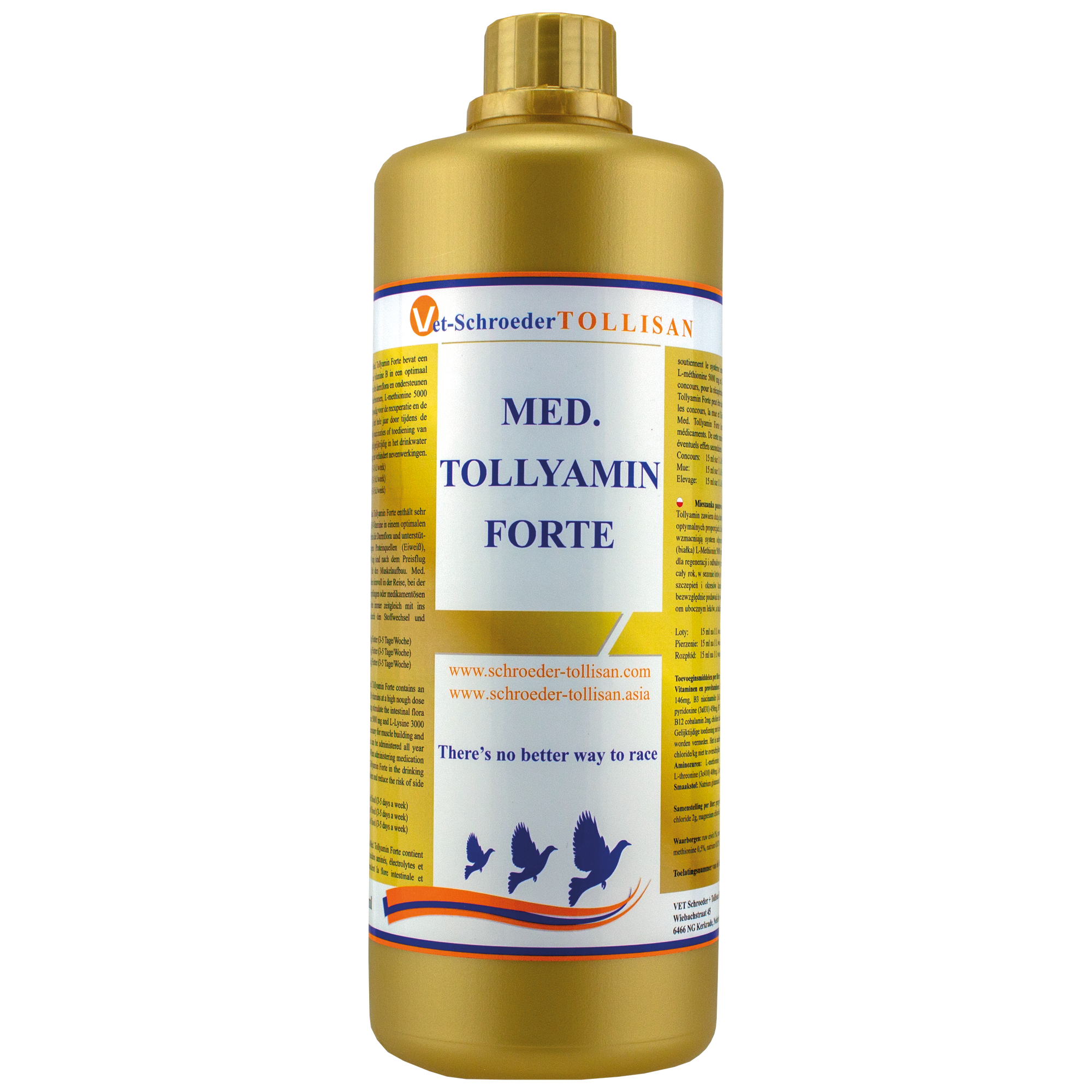 Tollisan Med Tollyamin Forte Karaciğer Kas ve Tüy Düzenleyici Amino Asit 1.000 ml