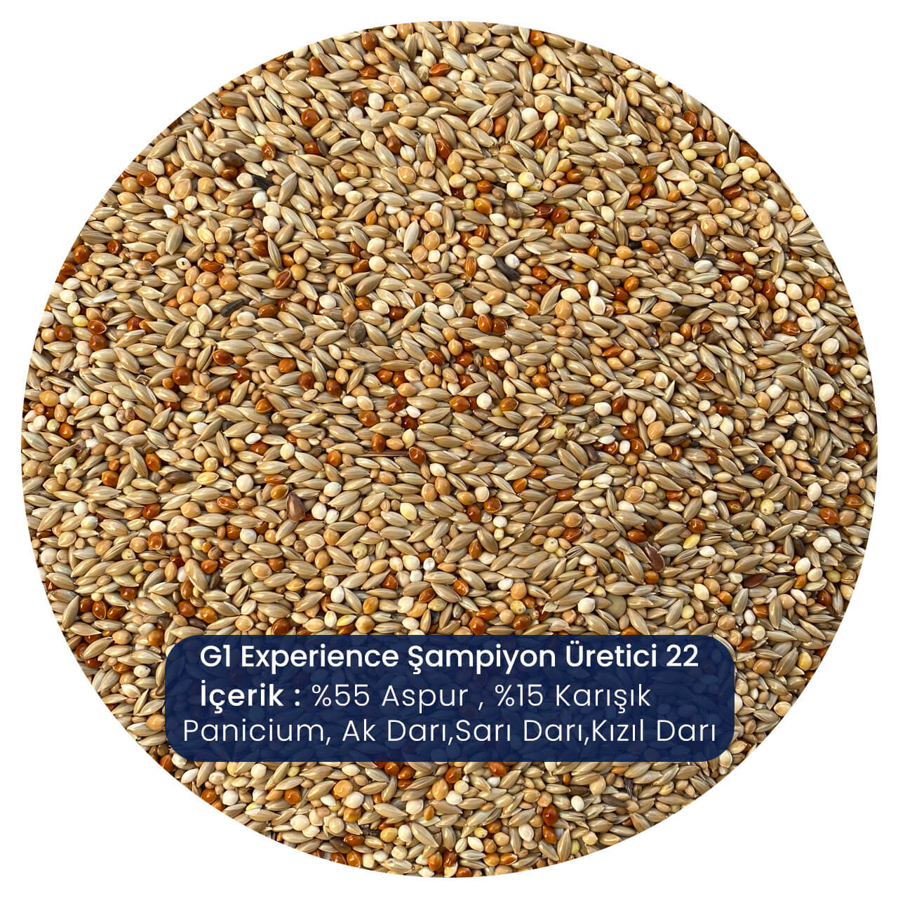 G1 Experience Şampiyon Üretici Özel Muhabbet Kuşu Yemi (Perillasız) 5 kg