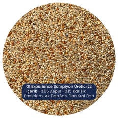 G1 Experience Şampiyon Üretici Özel Muhabbet Kuşu Yemi (Perillasız) 5 kg
