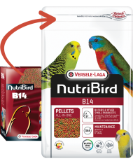 Versele Laga Nutribird B14 Muhabbet Kuşları Ve Mini Paraketler İçin Meyveli Pelet Yem (OP) 3 kg