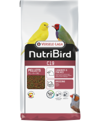 Versele Laga Nutribird C19 Üreyen Kanaryalar Ve Finçler İçin Meyveli Pelet Yem (B) 1 kg