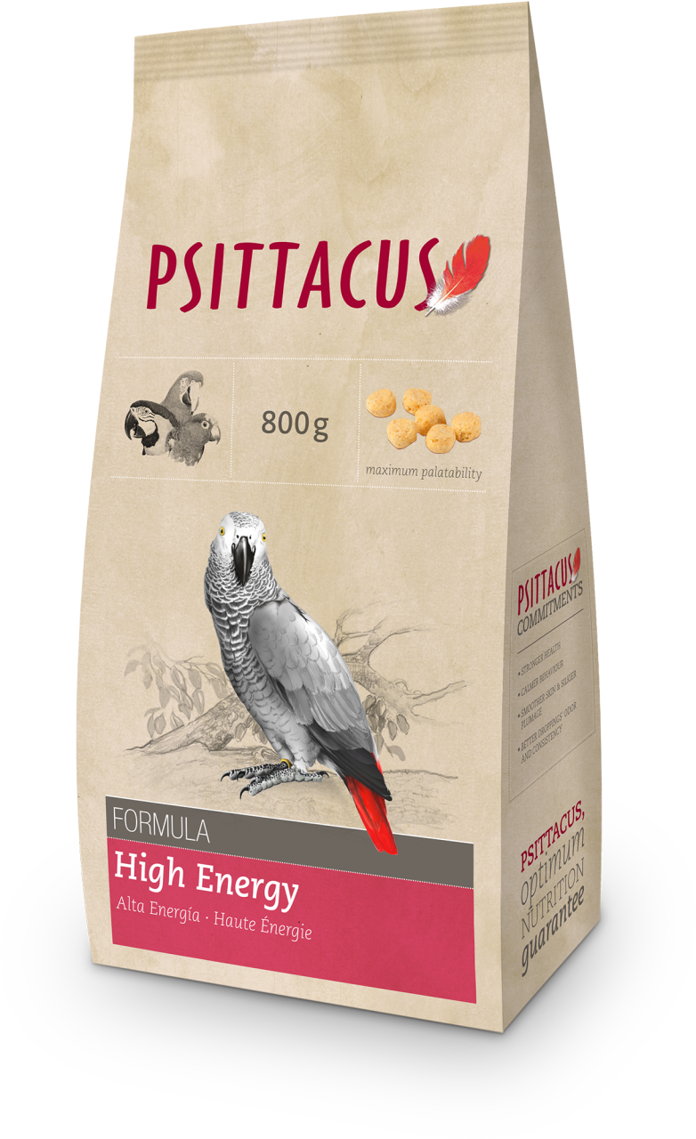 Psıttacus Hıgh Energy Formula Yüksek Enerjili Pelet Yem 800 Gr