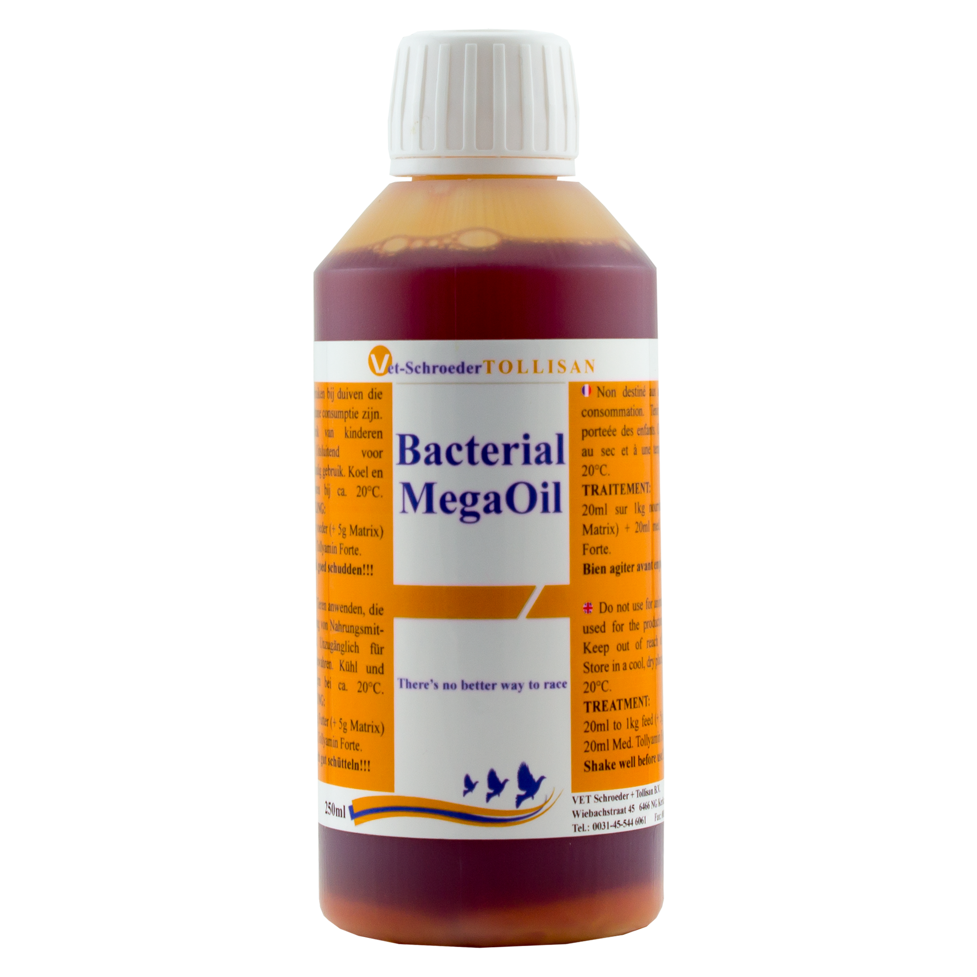 VET Schroeder + Tollisan Bacterial Mega Oil Yavru Kuşları Koruyucu Yağ 250 ml