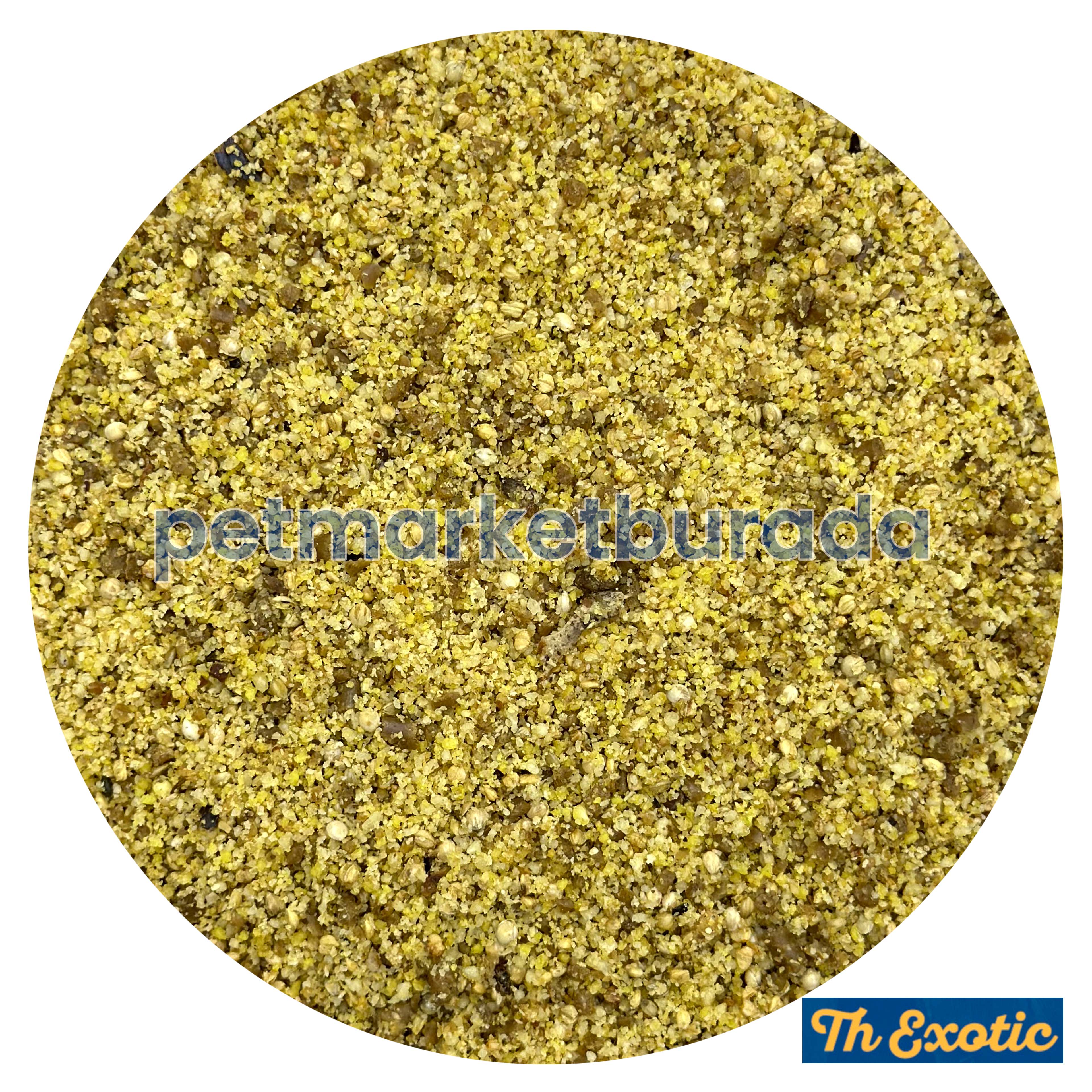 Raggio Di Sole Fly Th Exotic Premium Kurtlu Hafif Nemli Finch Maması (B) 1 kg