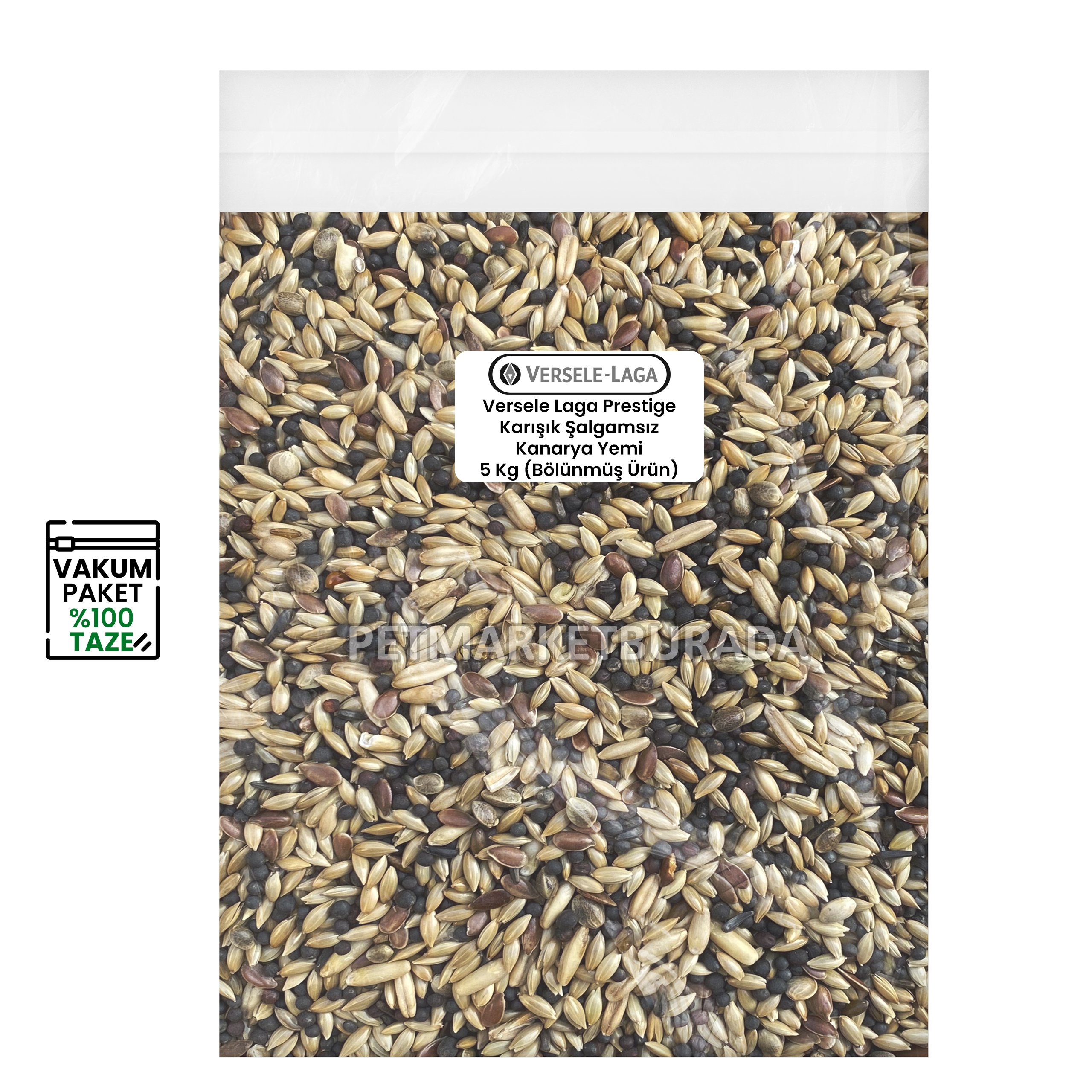 Versele Laga Prestige Şalgamsız Karışık Kanarya Yemi 5 kg (Bölünmüş)