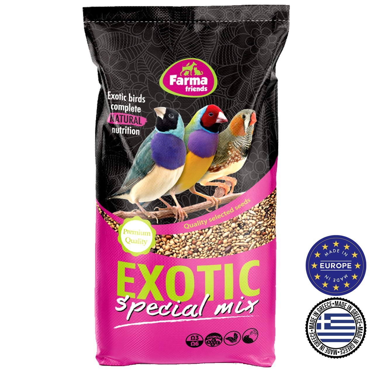 Farma Friends Exotic Special Mix Karışık Finç Yemi 20 kg