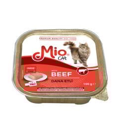 Mio Adult Beef Pate Yetişkin Kediler İçin Dana Etli Püre Mama 100 gr