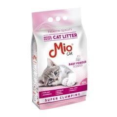 Mio Kalın Bebek Pudralı Bentonit Kedi Kumu 10 Lt