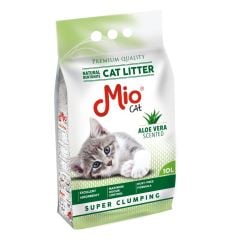Mio Kalın Aloe Vera Kokulu Bentonit Kedi Kumu 10 Lt