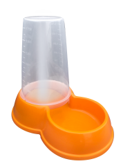 Tisert Plastik Rezerve Mama Kabı Turuncu 1.750 Ml