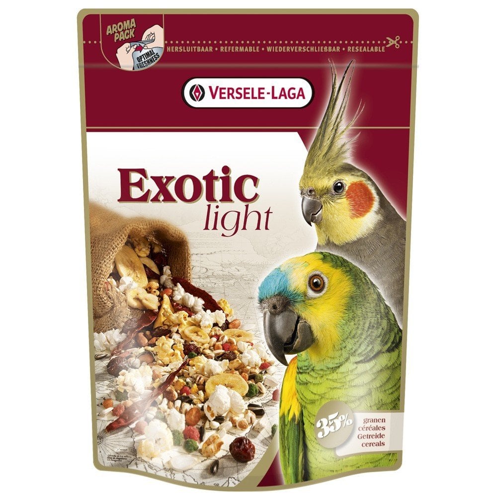 Versele Laga Exotic Light Paraketler İçin Kuruyemiş ve Kuru Meyve 750 g