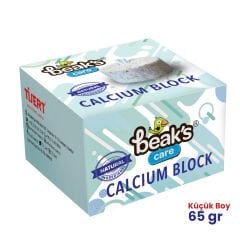 Beaks Care Calcium Block Zengin Kalsiyumlu Gaga Taşı 65Gr 27'li Kutu