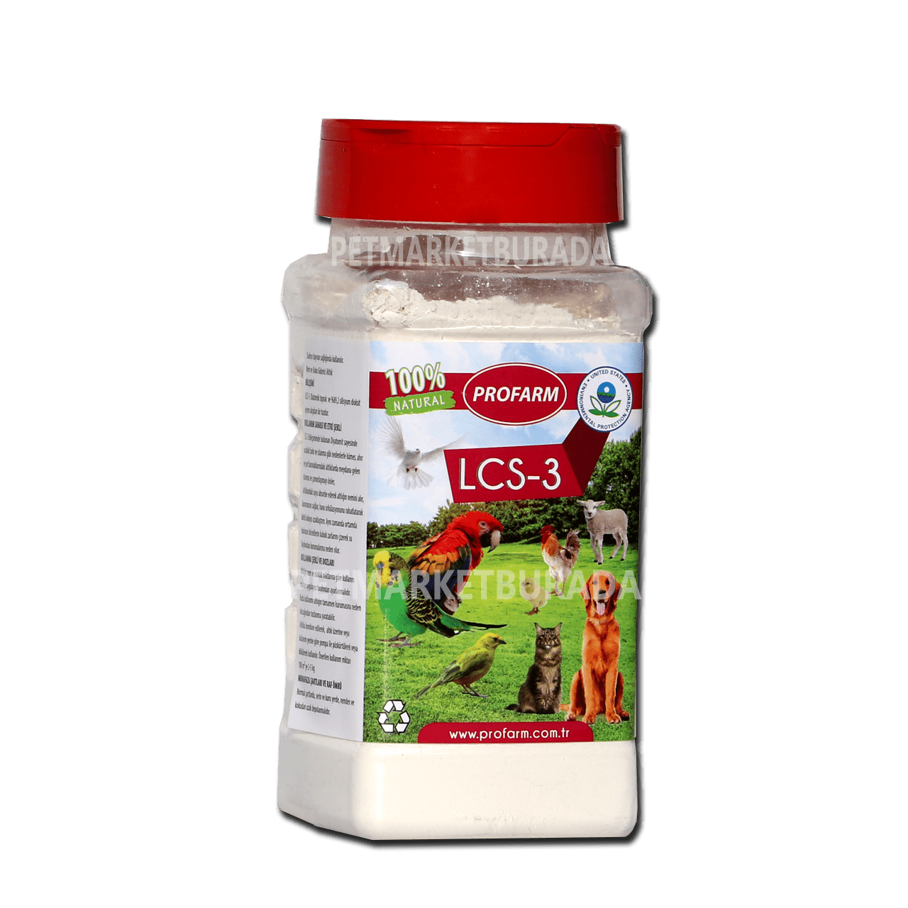 Profarm LCS-3 Organik Parazit Uzaklaştırıcı Toz 120 gr