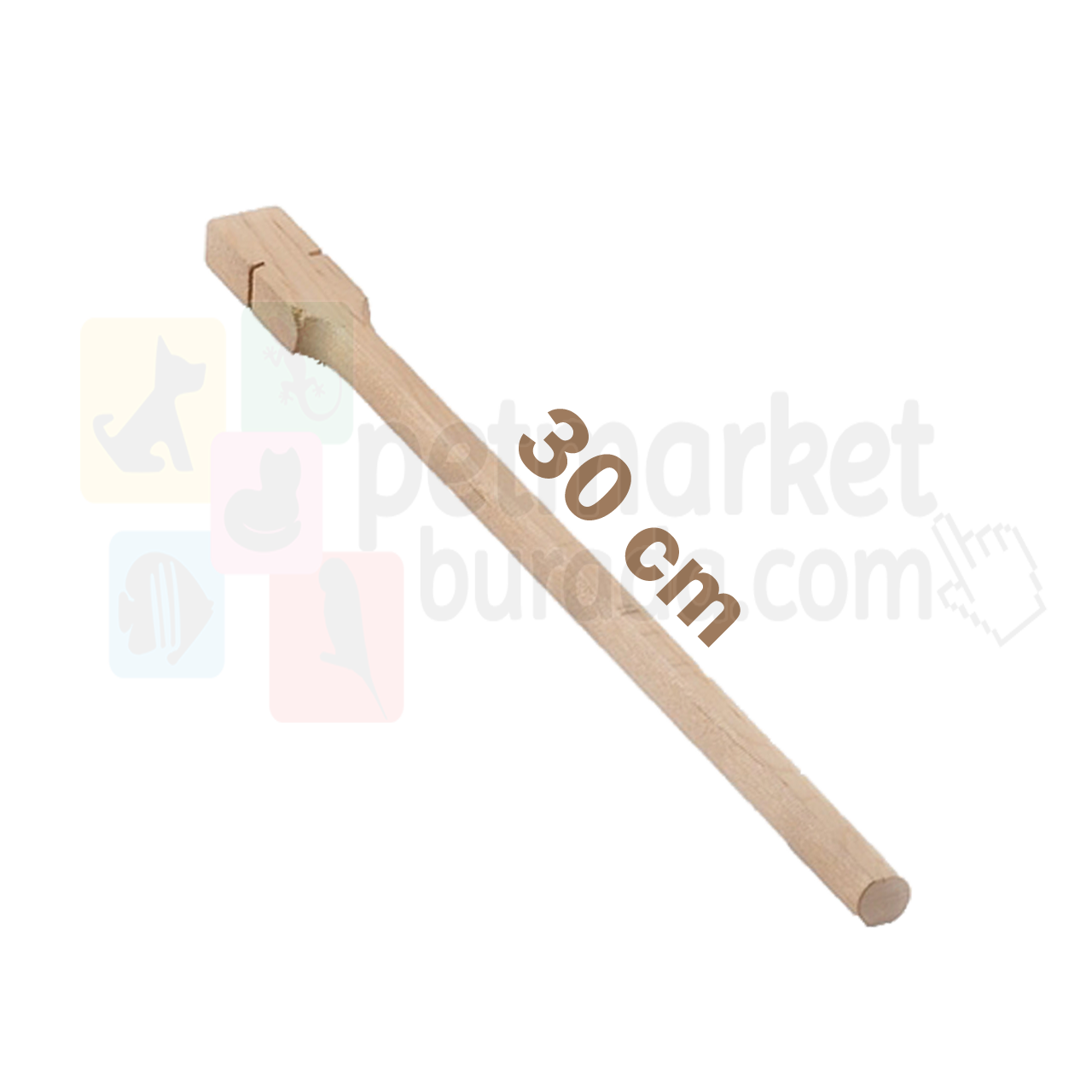 PMB Tahta Tünek 30 Cm Tane