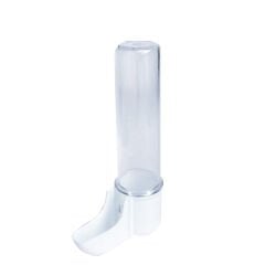 Tisert Kuşlar İçin 10 cm Şeffaf Tüp 30 ml Parmak Suluk