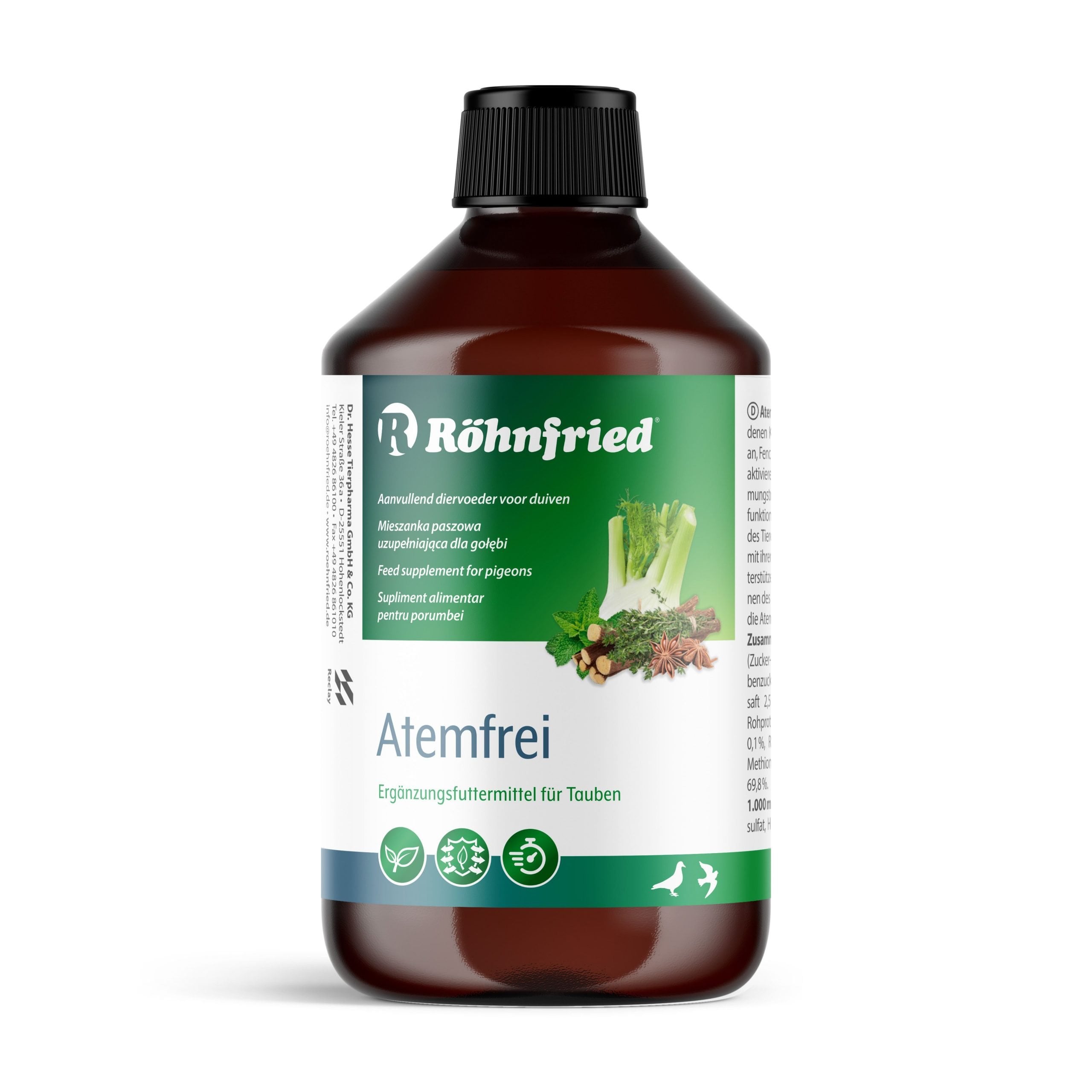 Röhnfried Atemfrei Bağışıklık Sistemini Güçlendiren Bitkisel İksir 500 ml