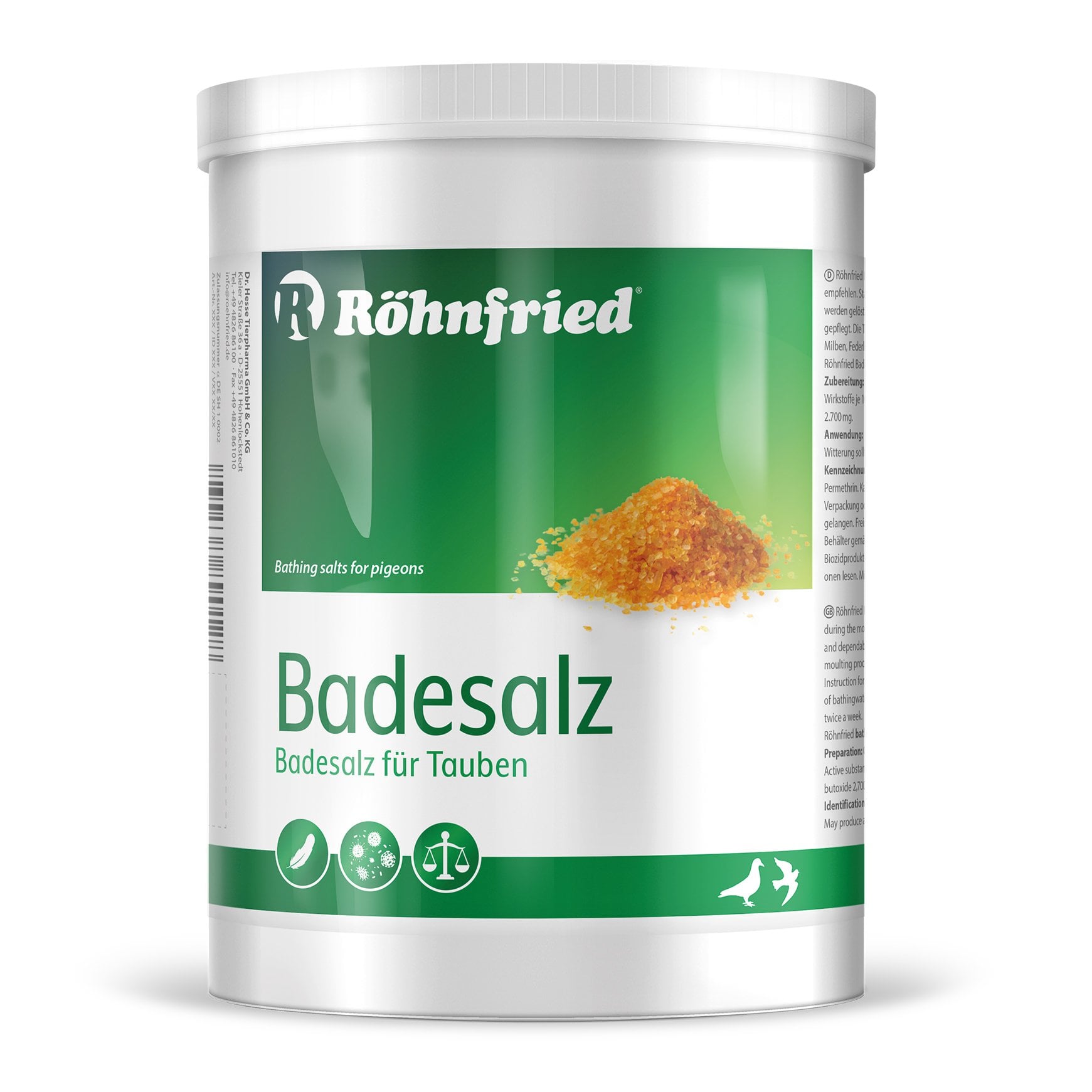 Röhnfried Badesalz Bath Salt Tüy Tazeleyici Banyo Tuzu 800 g