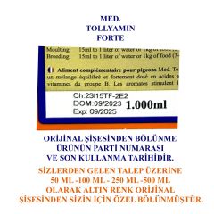 Tollisan Med Tollyamin Forte Karaciğer Kas ve Tüy Düzenleyici Amino Asit 500 ml
