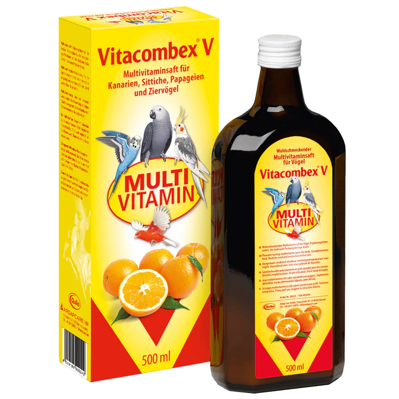 Quiko Vitacombex V Tüm Kuşlar İçin Sıvı Multivitamin (B) 100 ml