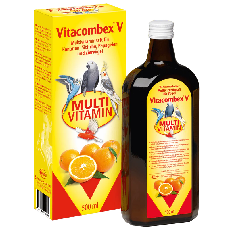 Quiko Vitacombex V Tüm Kuşlar İçin Sıvı Multivitamin (B) 100 ml