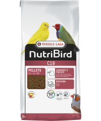 Versele Laga Nutribird C19 Üreyen Kanaryalar Ve Finçler İçin Meyveli Pelet Yem (OP) 3 Kg