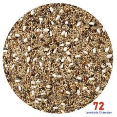 Deli Nature 72 LoveBirds Champion Paraketler İçin Premium Üretici Yemi 20 kg