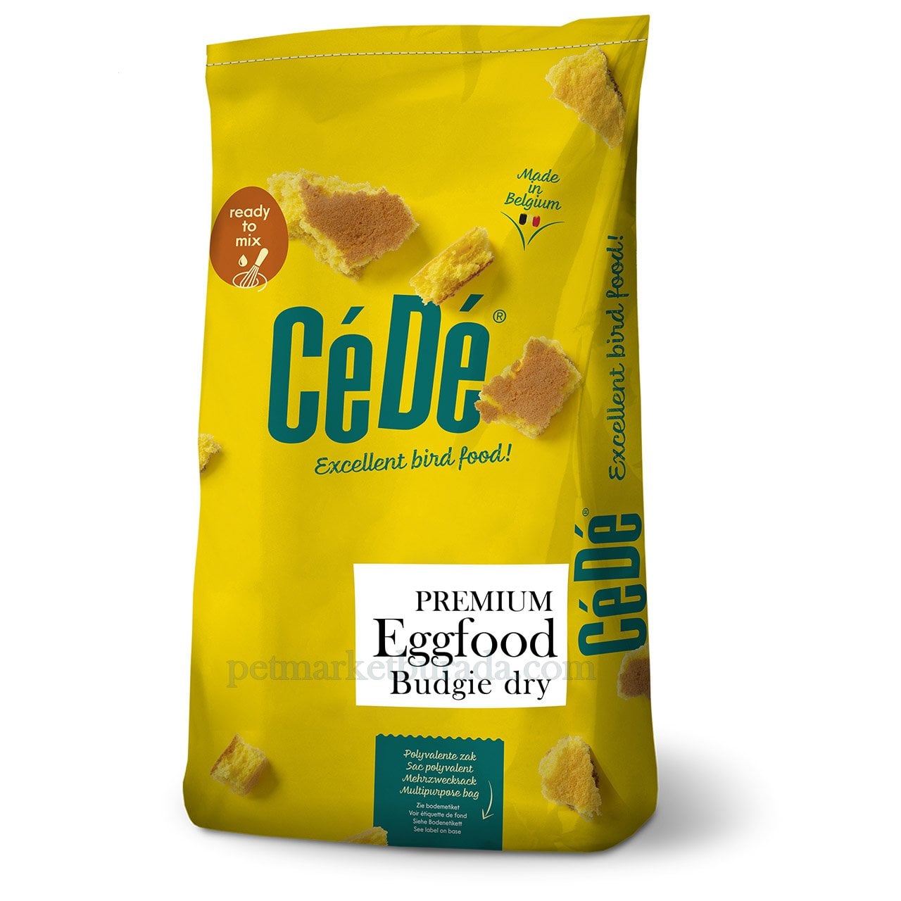 CéDé Egg Food Kuru Yumurtalı Muhabbet Kuşu Maması Çuval 10 kg