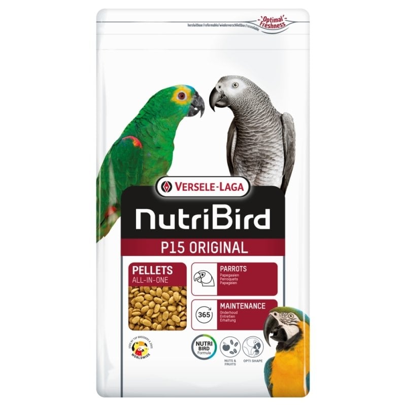 Versele Laga Nutrıbird P15 Original Papağanlar İçin Meyveli Pelet Yem (OP) 1 kg