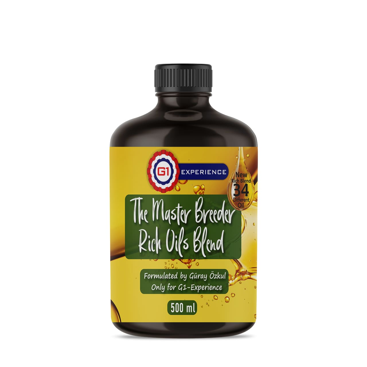 G1 Experience Usta Üretici 34 Farklı Zengin Yağ Karışımı 500 ml
