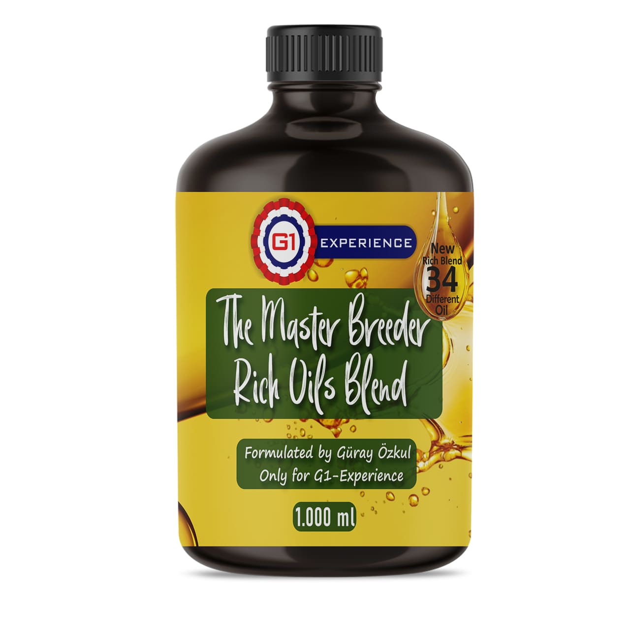 G1 Experience Usta Üretici 34 Farklı Zengin Yağ Karışımı 1.000 ml