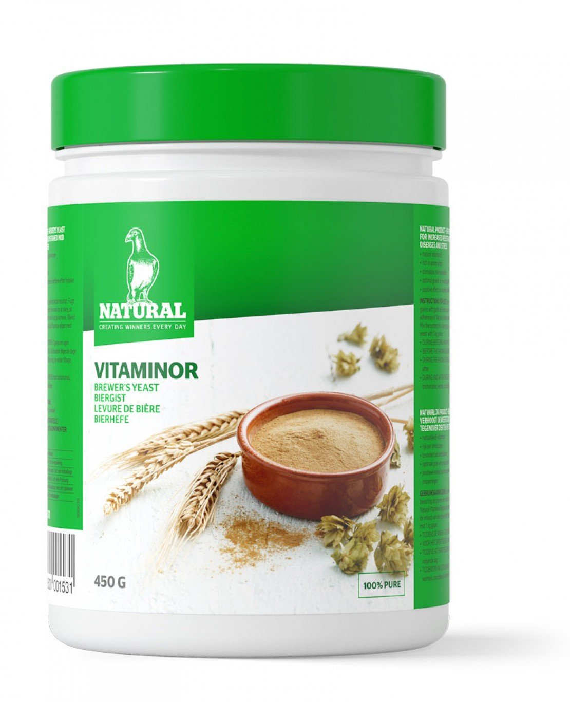 Natural Vitaminor Bira Mayası 450 g