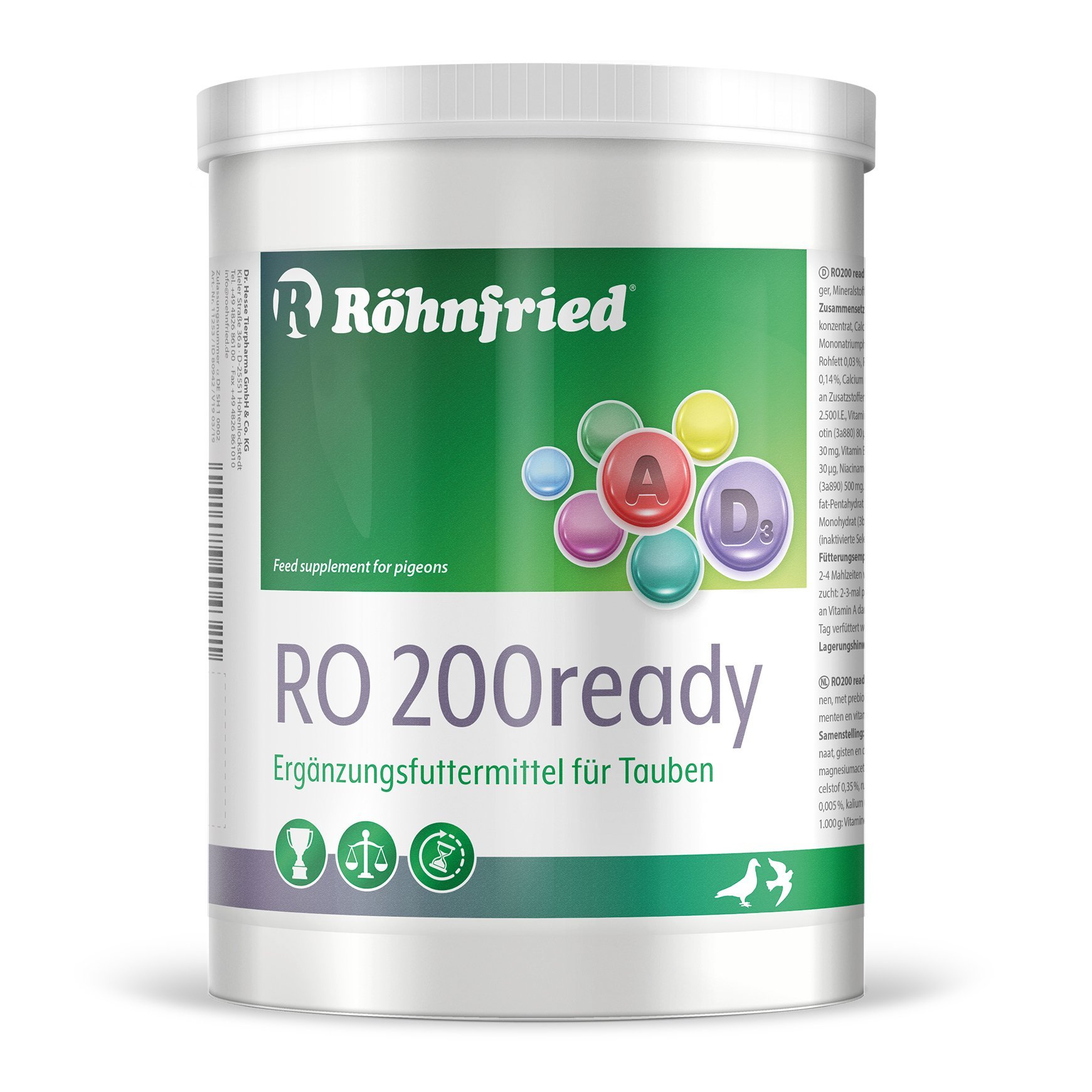 Röhnfried RO200 Probiyotik Elektrolit AminoAsit Karışımı 100 g