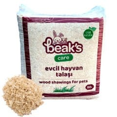 Beaks Sıkıştırılmış Sade Talaş 80 lt